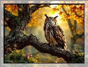 Ptak, Konar, Sowa uszata