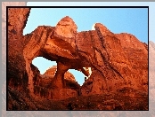 Stany Zjednoczone, Skały, Utah, Park Narodowy Arches