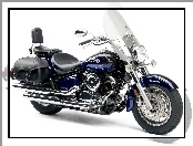 Yamaha V-Star 1100 Silverado, Sakwy, Chrom