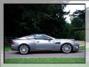 V12 Vanquish, Aston Martin, Lewy Profil