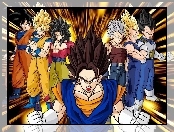 Vegetto, postacie, Goku, Vegeta