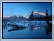 Vermiliom Lake, Park Narodowy Banff