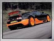 Bugatti Veyron 16.4 Super Sport, Pomarańczowe, Alufelgi