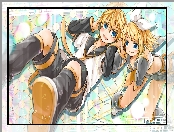 Vocaloid, Kagamine Len, Kagamine Rin