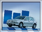 Volkswagen Golf 4, Srebrny