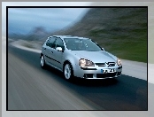 Volkswagen Golf 5, Srebrny