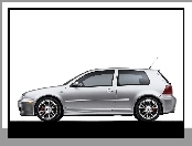 Volkswagen Golf 4, Srebrny, Alufelgi