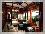 Luksusowy, Wagon sypialny, Pociąg, Venice Simplon-Orient-Express