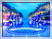 Palmy, Basen, Tajlandia, Marrakesh Hua Hin Resort, Hotel, Wakacje, Lato, Morze, 
Prachuap Khiri Khan