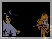 Walka, Miecze, Anime, Wojowniczki