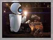 Wall-e, Eva, Roboty