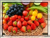 Owoce, Warzywa, Koszyk