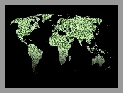 Mapa, Świata, Pieniądze