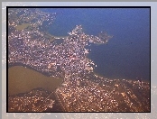 Miasto, Widok, Lotniczy