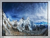 Region, Everestu, Widok, Na