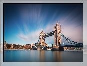 Rzeka, Wielka Brytania, Londyn, Most, Tower Bridge