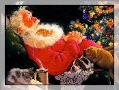 Śpiący, Święty, Mikołaj