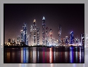 Noc, Wieżowce, Dubaj