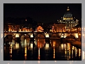 Rzym, Włochy, Noc