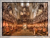 Anglia, Katedra w Ripon, Kościół, Organy, Hrabstwo North Yorkshire, Wnętrze