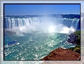Woda, Wodospad, Niagara, Wycieczki, Wzburzona
