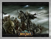fantasy, World Of Warcraft, czaszka, wojownik, koń