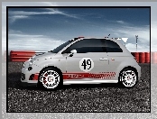 Wyścigowy, Dokładka, Abarth 500, Spojler