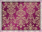 Wzór, Bordowe tło, Ornament, Tekstura