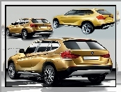 BMW X1, Rysunek