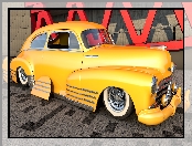 Zabytkowy, 1948, Żółty, Chevrolet Fleetline