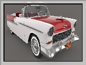 Zabytkowy, Chevrolet Bel Air Convertible, 1955
