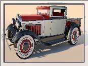 Zabytkowy, Ford Model A Pickup, 1930