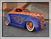 Zabytkowy, Bok, Ford Street Rod, 1937
