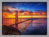 Zachód Słońca, Most, Golden Gate