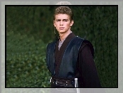 zieleń, strój, Star Wars, Hayden Christensen