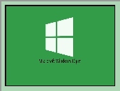 Zieleń, Logo, Microsoft Windows, Eight