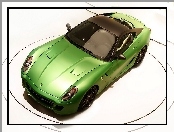 Zielone, Koła, Ferrari 599, Czarne