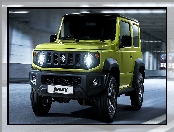 Zielony, Suzuki Jimny, Przód