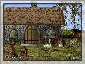 Dom, Zwierzęta, 3D
