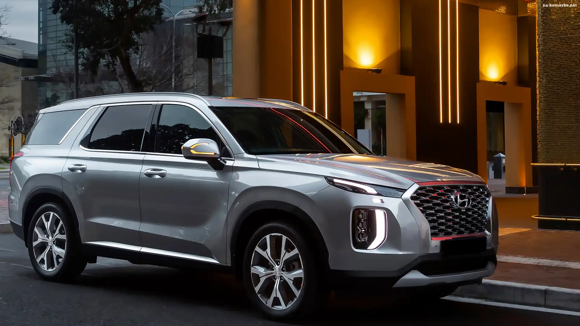 Hyundai Palisade, 2021, Srebrny