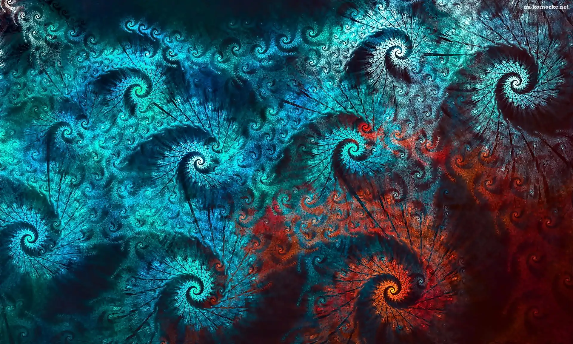 Wzory, Fraktal, Spirale