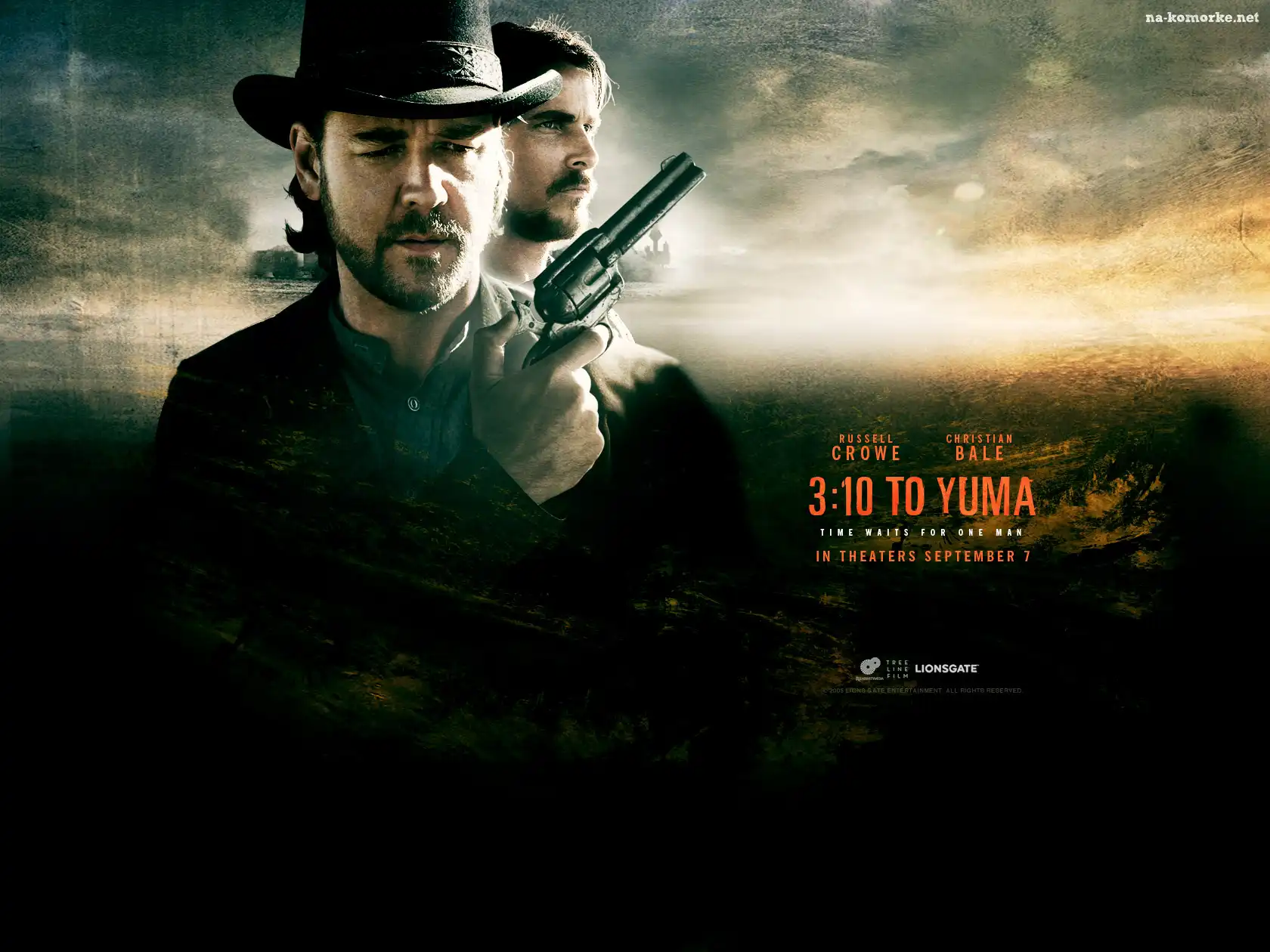 3 10 To Yuma, Russell Crowe, rewolwer