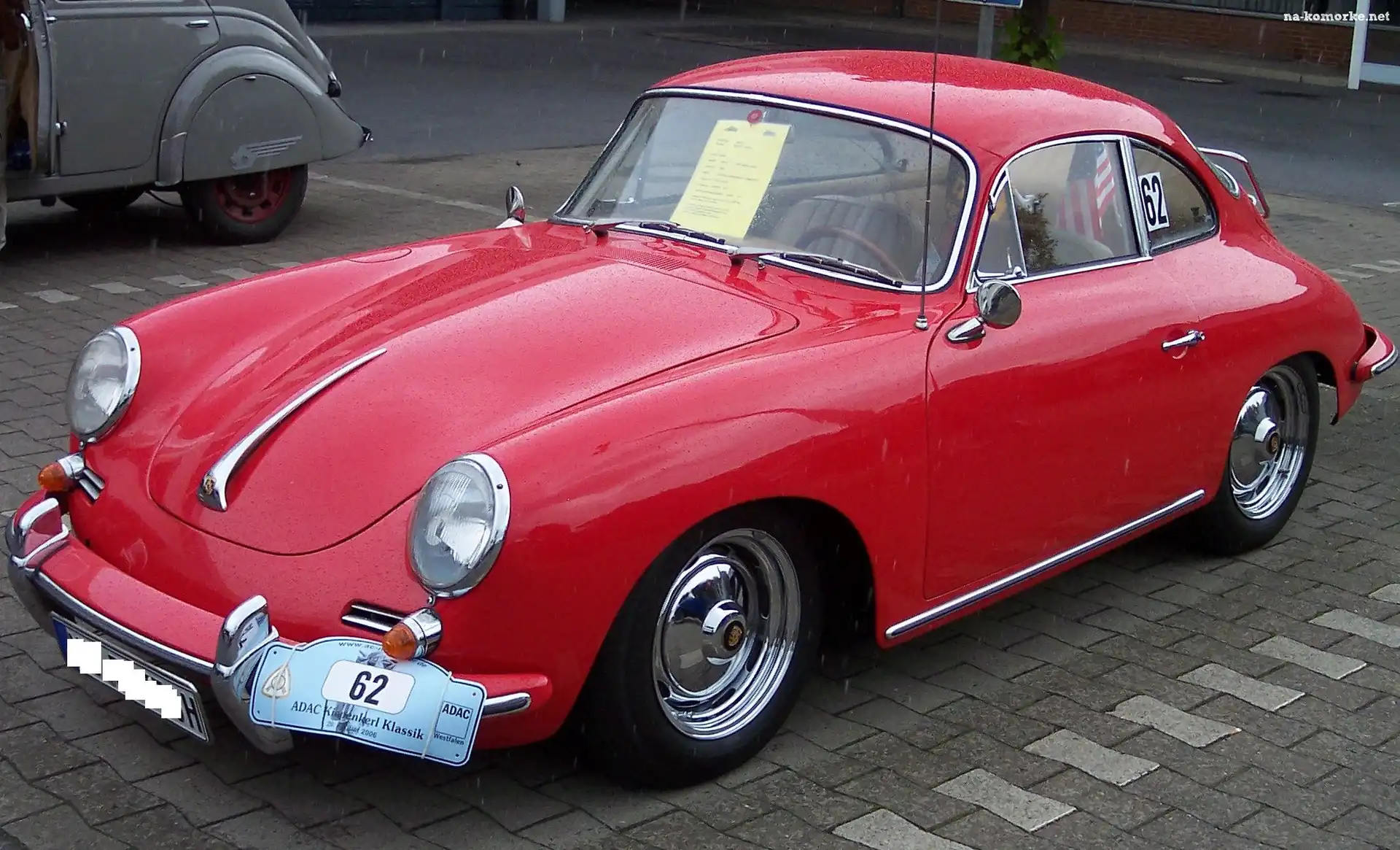 Abarth 103 GT Coupe Ghia, Chromowane, Kołpaki