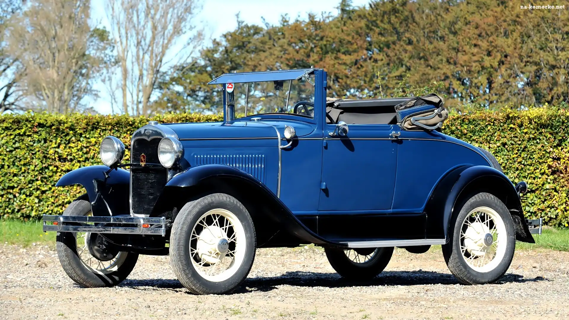 1930, Samochód, Zabytkowy, Ford, A4 Door