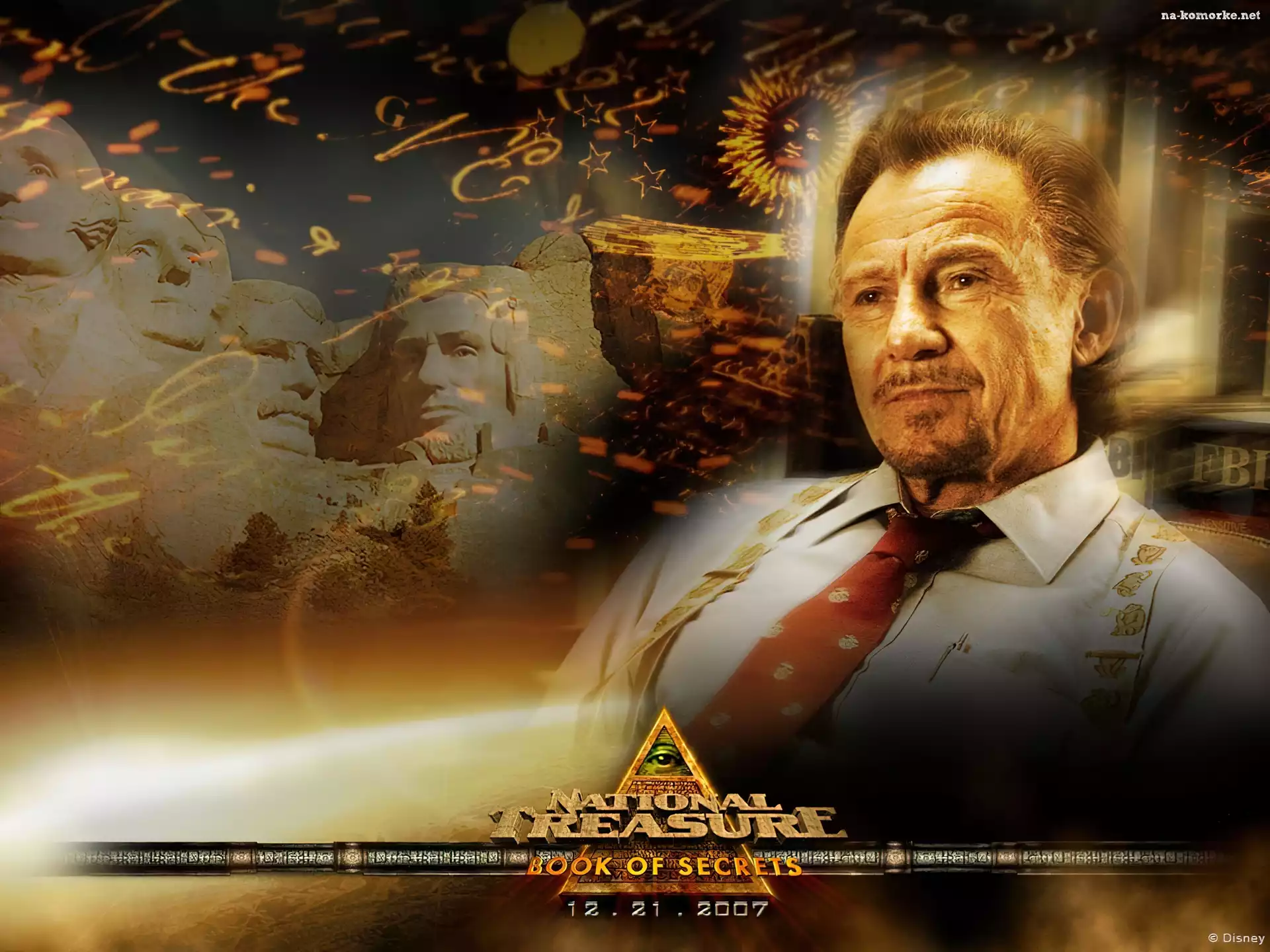 National Treasure 2 - The Book Of Secrets, posÄ…gi, Harvey Keitel, siedzi