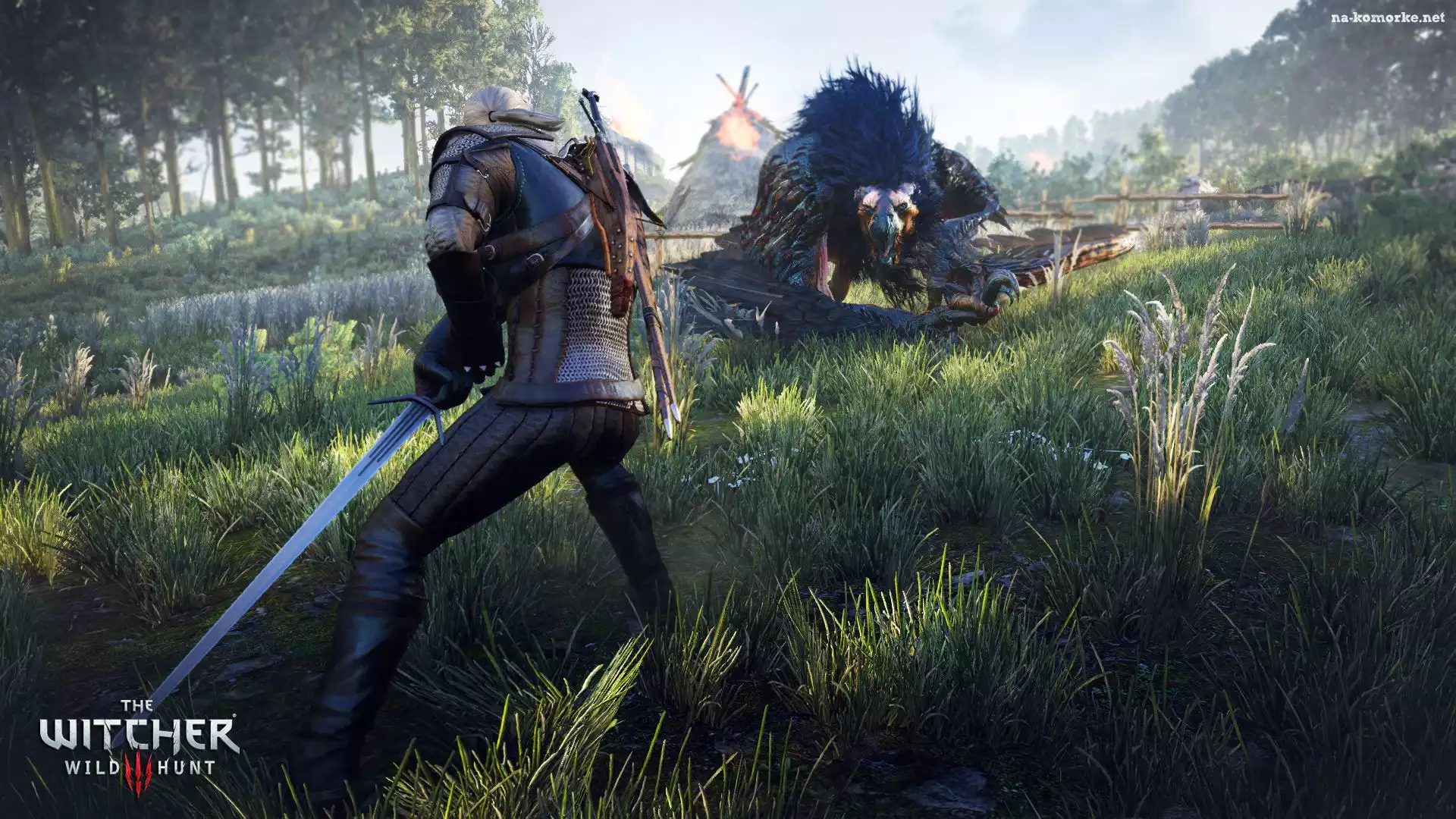 The Witcher 3 Wild Hunt, Smok, Wiedźmin 3 Dziki Gon, Geralt