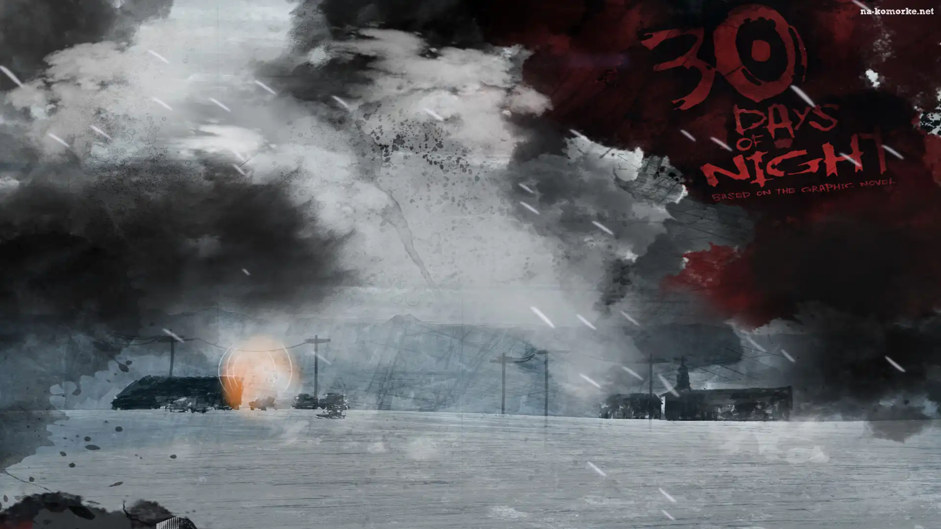 30 Days Of Night, tytuł, zima