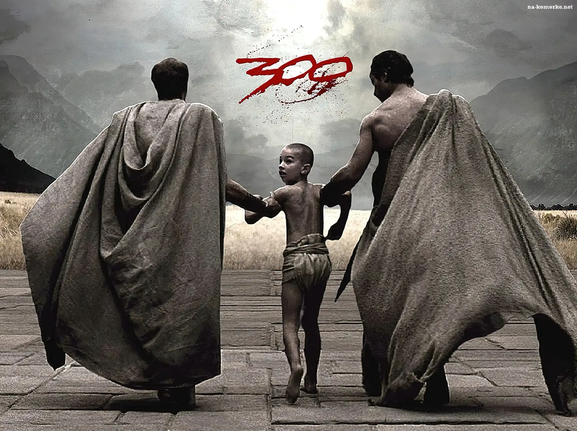 300, chłopiec, mężczyźni, szaty