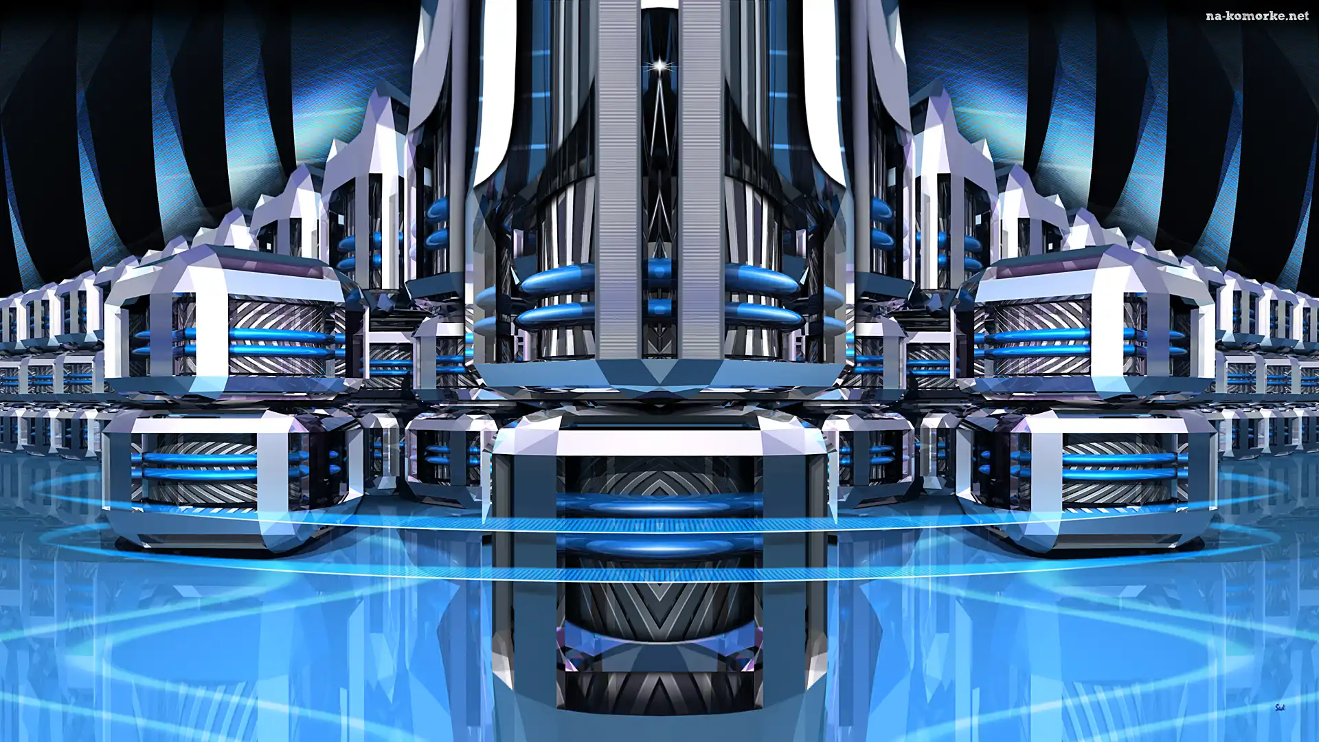 Grafika 3D, Budowla
