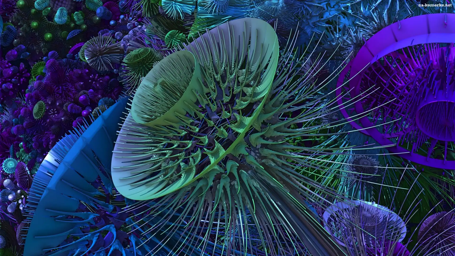 Grafika, 3D, Kwiatek